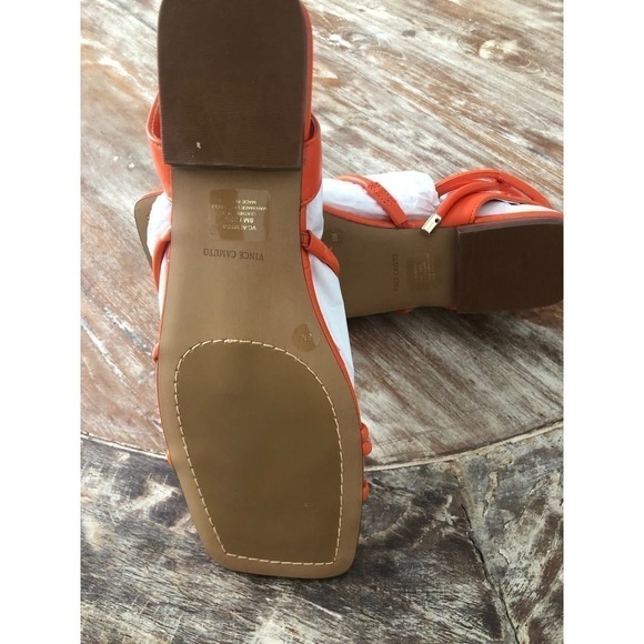 Vince Camuto Alminda Sandal Orange 9 US NEW - Picture 9 of 9